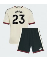 Manchester United Luke Shaw #23 Kolmaspaita Lasten 2026-27 Lyhythihainen (+ shortsit)